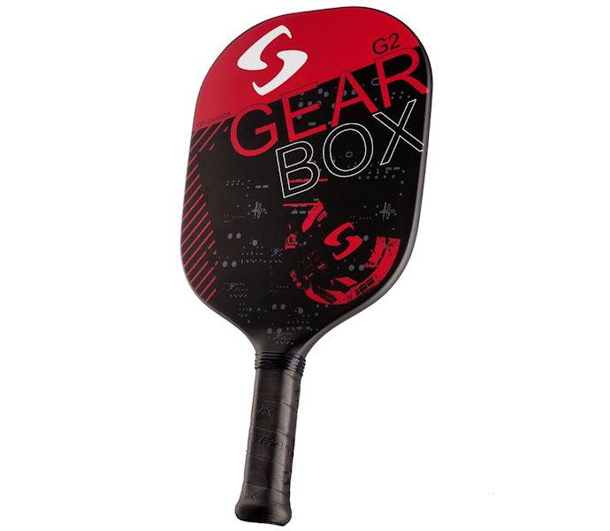 Gearbox G2 Red Pickleball Paddle PaddleballGalaxy