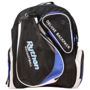 Python Deluxe Black/Blue Backpack Bag