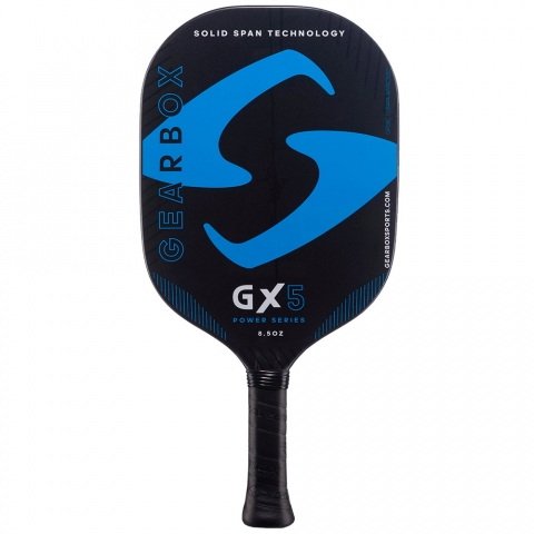 Gearbox GX5 Blue Power Pickleball Paddle | PaddleballGalaxy