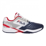Fila Axilus 2 Energized Men's OUTDOOR Shoe (White/Navy/Red) (1TM00058-125)