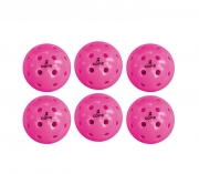 CORE Outdoor Pink Pickleball (6 Pack)
