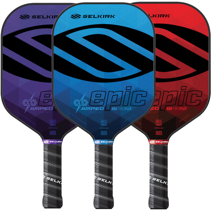 Selkirk AMPED Epic Midweight Pickleball Paddle