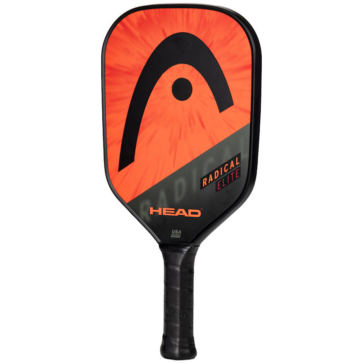 Head 2022 Radical Elite (Gray/Orange) Pickleball Paddle (226032)