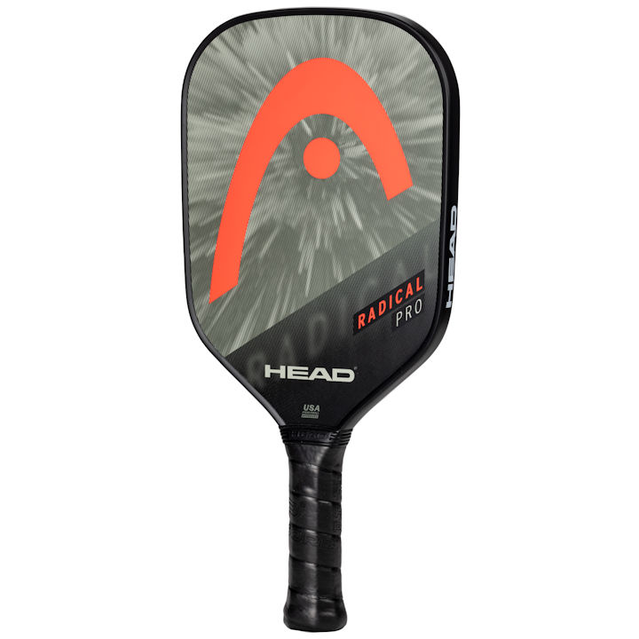 Head 2022 Radical Pro (Gray/Orange)  Pickleball Paddle (226022)