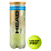 Head Padel Pro S + Tennis Sleeve 3 Balls (540303)