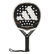 Adidas Metalbone Carbon CTRL 2026 (White/Red) Padel Paddle (AR2CA2)