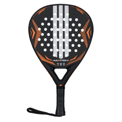 Adidas Match 2026 (Black/Orange) Padel Paddle (AR5GA3)