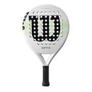 Wilson Optix White V1 Padel Tennis Paddle (WR181711)