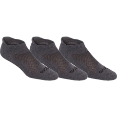 ASICS Cushion Low Socks (Grey Heather) (3-Pack) (ZK2361.0714)