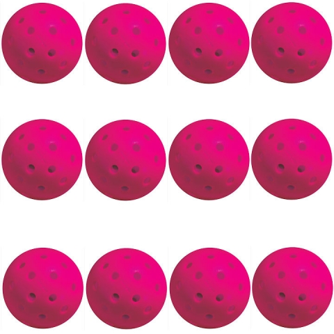 Franklin X-40 Outdoor Pink Pickleball Dozen | PaddleballGalaxy