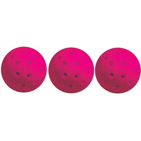 Franklin X-40 Outdoor Pink 3 Pack Pickleball | PaddleballGalaxy
