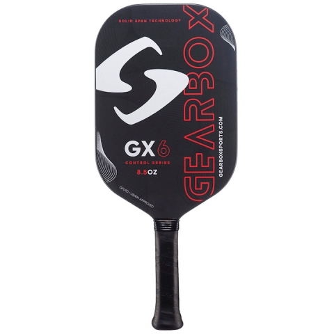 Gearbox GX6 Red Control Pickleball Paddle | PaddleballGalaxy