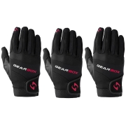 Gearbox Movement Black Pickleball Glove 3 Pack