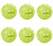 Onix Fuse G2 Outdoor Neon Green Pickleball 6 Pack