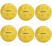 Onix Fuse Indoor Yellow Pickleball 6 Pack