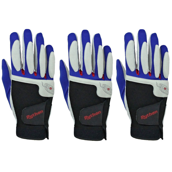 Python RG Dive Pad Deluxe Pickleball Glove 3 Pack PaddleballGalaxy