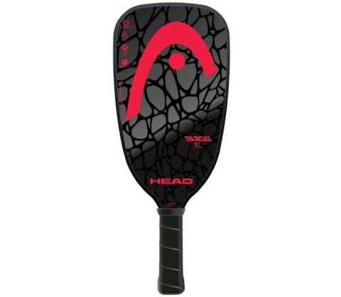 Head Radical XL Red Pickleball Paddle (226558) | PaddleballGalaxy
