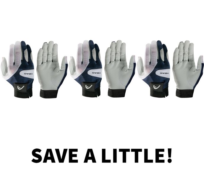 Head Renegade Pickleball Glove 3 Pack PaddleballGalaxy