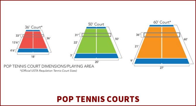 Gemme skuffe Legepladsudstyr POP Tennis Courts | PaddleballGalaxy